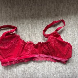Victoria's Secret Scarlet Lace Bralette